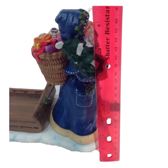 Party Lite Candle Holder Santa Sled P8571 Christmas - Picture 10 of 11